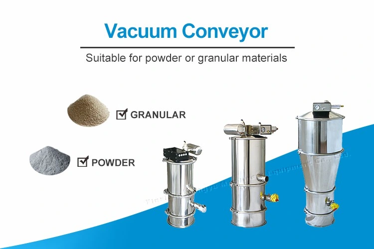 Qvc-1/7 GMP Standard Micro Powder Transferring Pneumatic Vacuum Conveyor