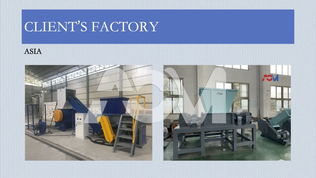 Heavy Duty Plastic Crusher Granulator for Size Reduction of PP PE ABS PS Offcuts Lumps Waste Plastic Metal Wood