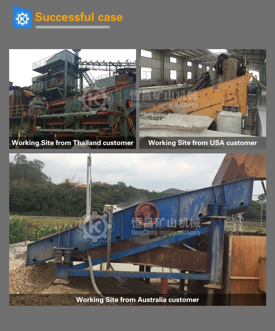 Large Capacity Vibrating Screens for Tin Output After Hammer Mill