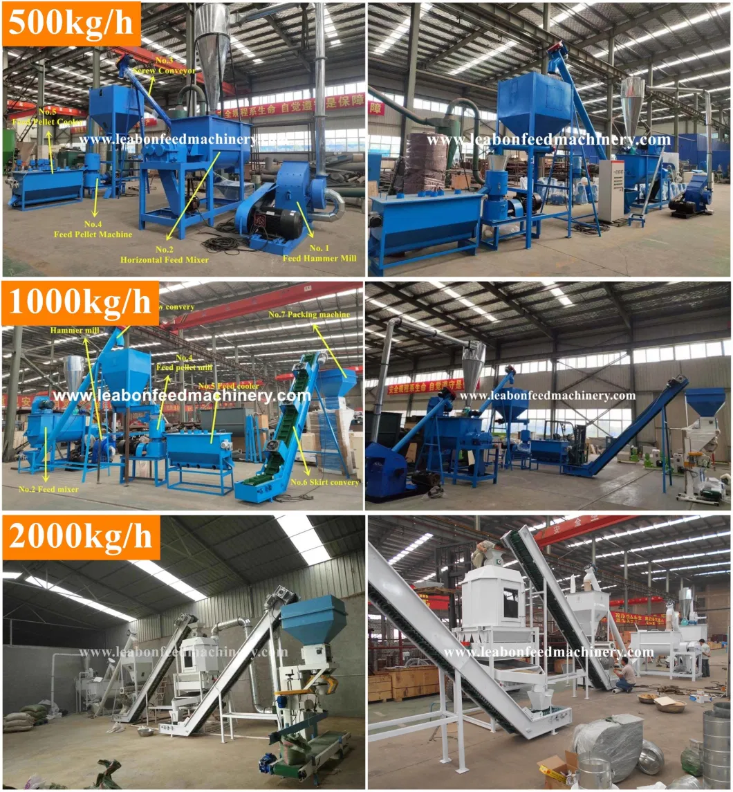 Factory Supplier Poultry Feed Mill Machinery Corn Grass Hammer Mill