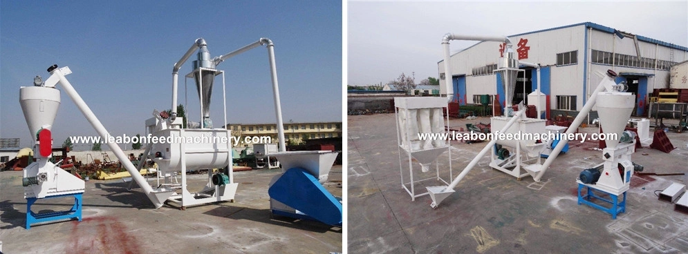 Poultry Feed Pellet Machines Animal Feed Mill Line Cattle Feed Plant Price