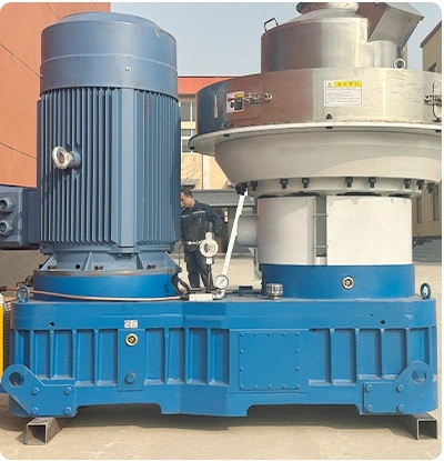 Safety Automatic Ring Die Type Sawdust Pellet Press Efficient Granulator for Biomass and Grass Feed Pellets