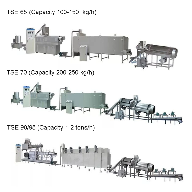 Stainless Steel Quality Pet Food Making Machine Equipment Dog Food Pellet Maker Line Plant