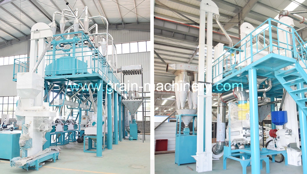 10t20t50t100t200t500tons Per Day Africa Market Complete Automatic Maize Corn Grits Maize Milling Mill Machine Maize Corn Flour Millng Machine Price