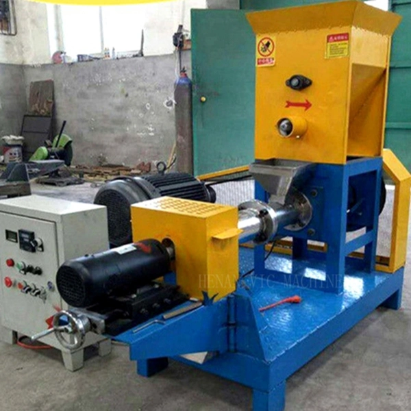 Most Stable Cat Pig Dog Chicken Duck Goose Animal Pet Feed Maker Press Mill Floating Catfish Fish Feed Pellet Extruder Production Processing Making Machine