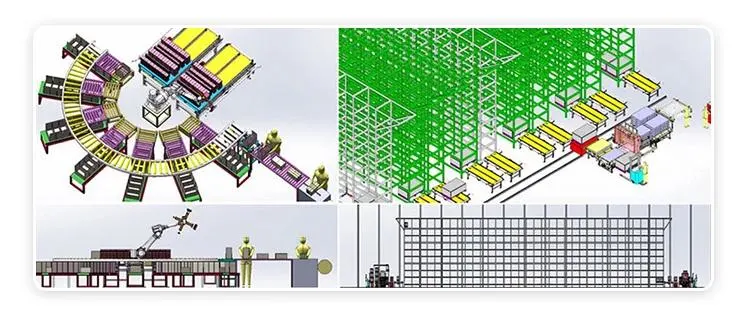 ISO Certificate Factory Supply Heavy Duty Automated Pallet Racking System