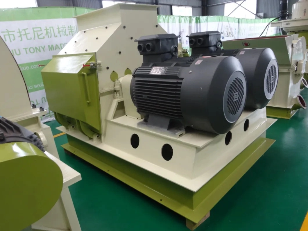 Wood Pellet Production Use Hammer Grinder Straw Crusher Hammer Mill