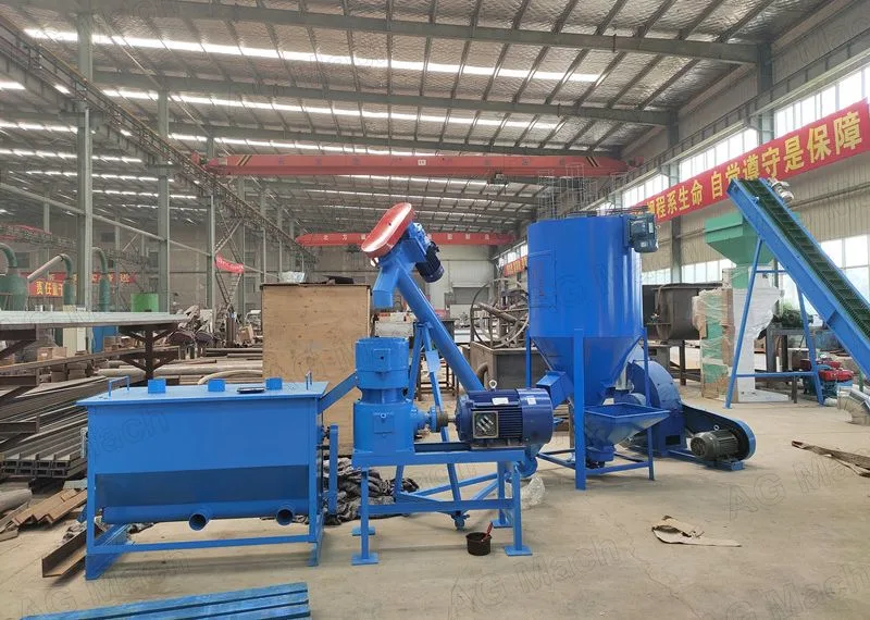 Factory Direct Supply Animal Chicken Cow Feed Pellet Production Line