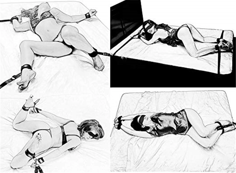Sex Toys Bdsm Bondage Under Bed Belt Erotic Restraint Slut Handcuffs Ankle Cuffs Adults Games
