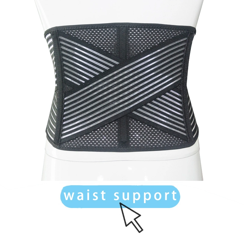 Compression Magnetic Therapy Plate Warming Lumbar Brace Adjustable Heating Waist Support
