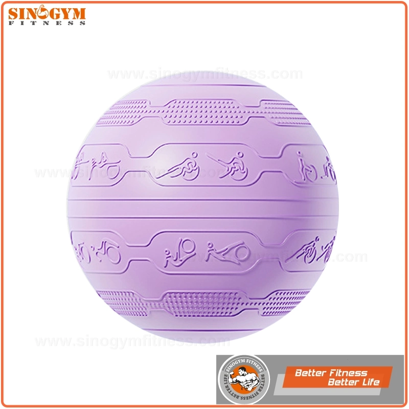 Durable Anti-Burst and Slip Resistant Yoga Pilates Exercise Ball