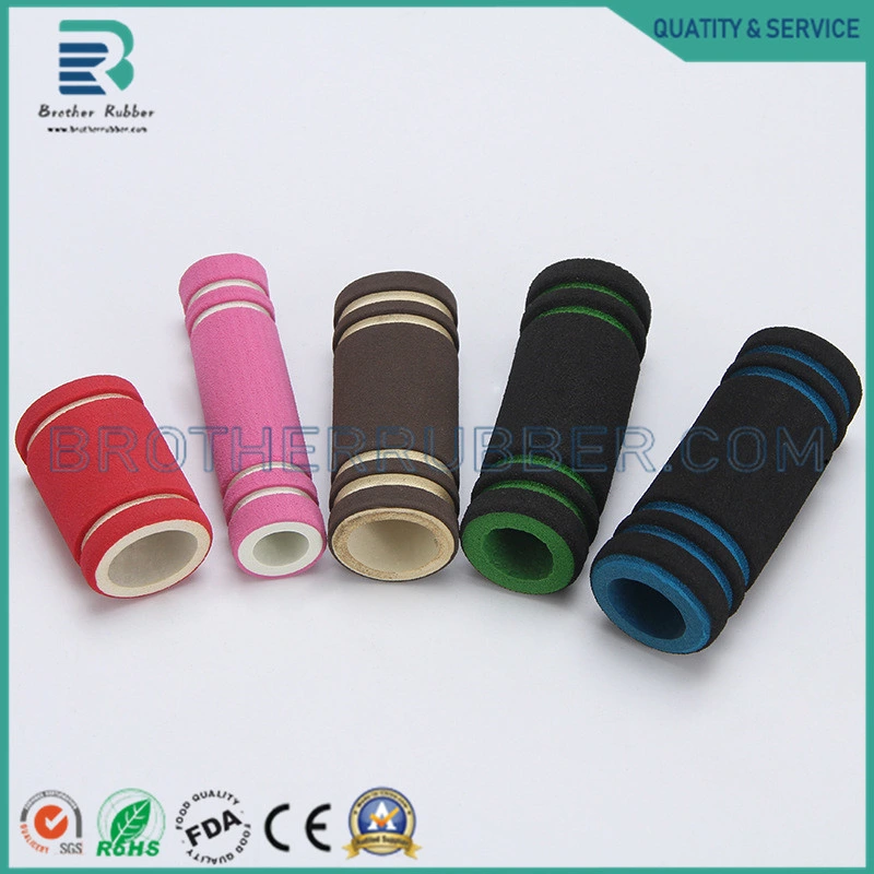 Customized Neoprene NBR Rubber Foam Handle Grip for Gym Equipments