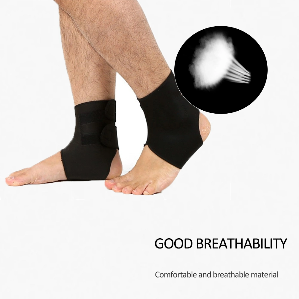 Hot Sale Size Adjustable Tourmaline Thermal Ankle Brace