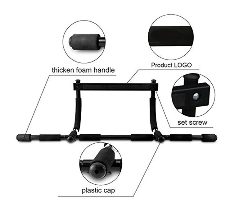 Indoor Multi-Functional Pull up Bar Wall Mounted Gym Door Chin Pull up Bar