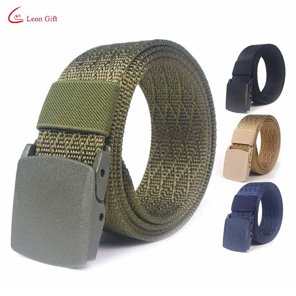 Factory Custom Logo Weight Lifting Belts Leather Men Modular Belt Stanchion Chrome Luxury Fabric Tactical Belt