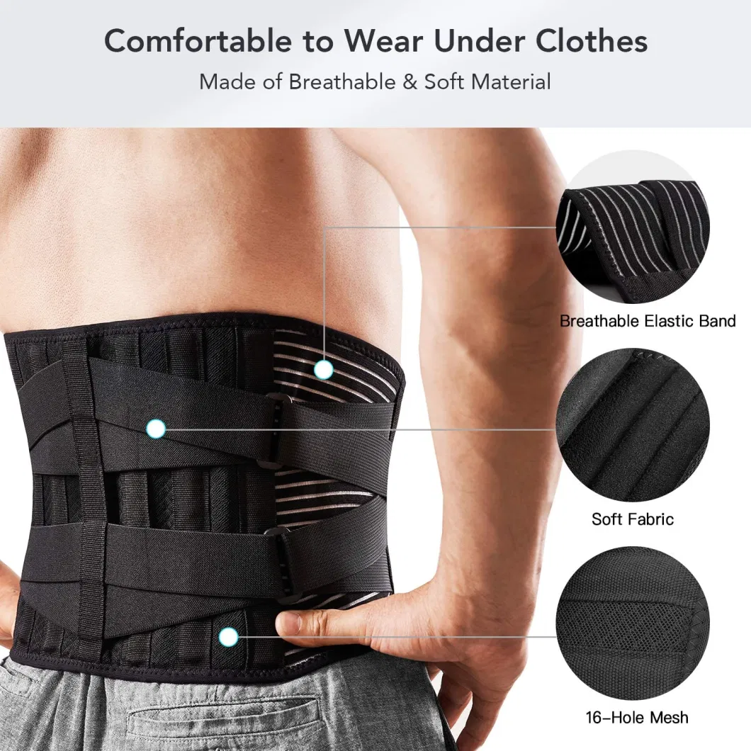 Adjustable Medical Waist Belt Lumbar Lower Back Brace Elastic Waist Belt Support