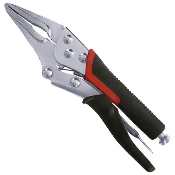 Negative Opening Vise Grip Locking Plier with Two Holes
