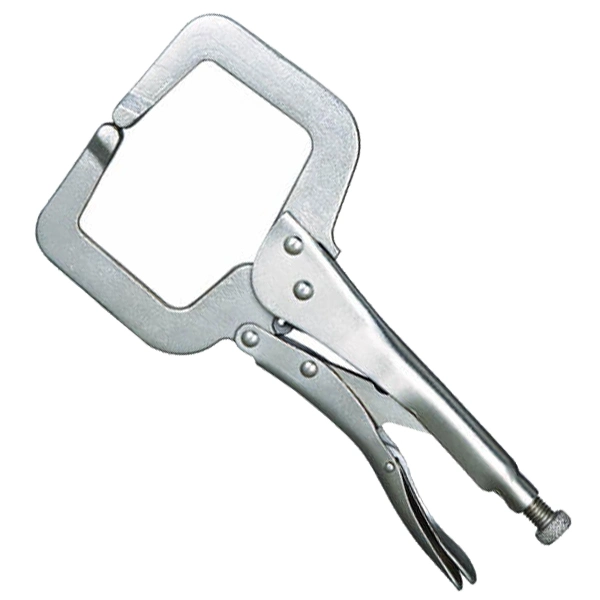 Negative Opening Vise Grip Locking Plier with Two Holes