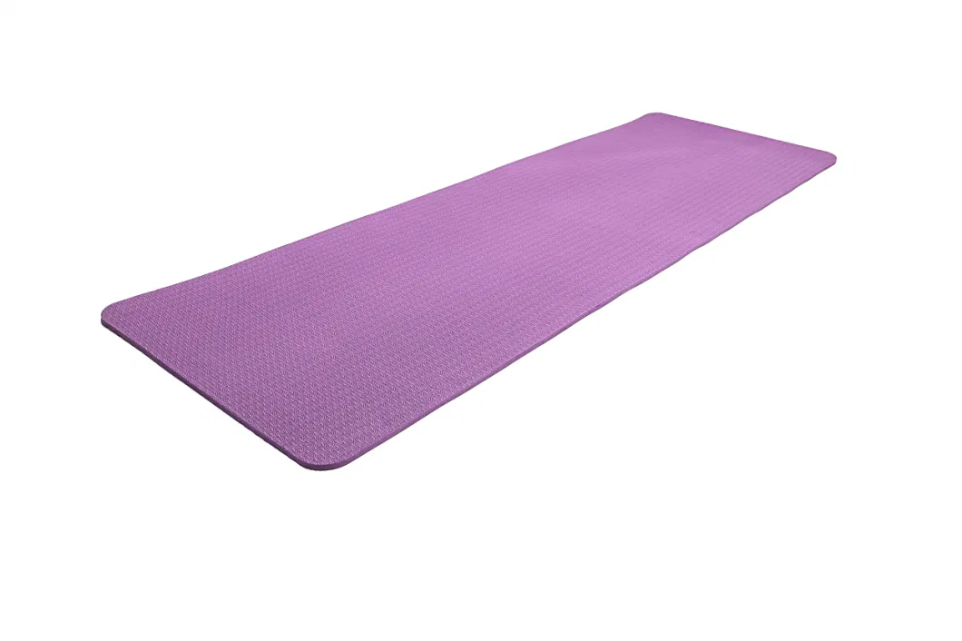 Double Layer Anti-Slip 100% TPE Fitness Yoga Mat