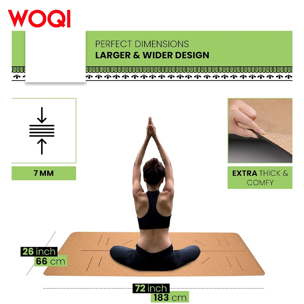 Natural Rubber Pilates Organic Anti Tear Exercise PU Yoga Mat