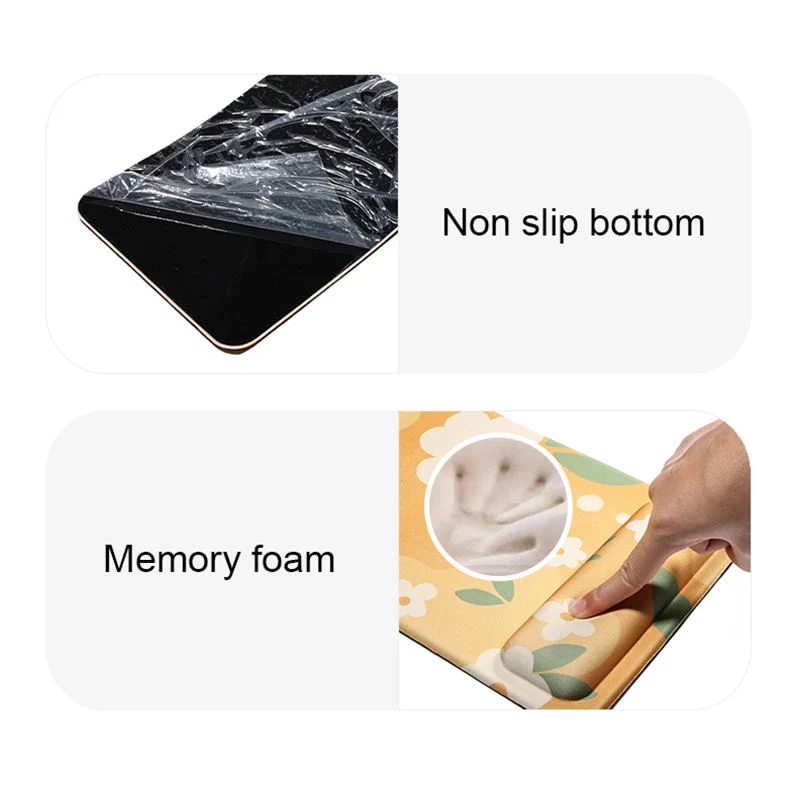 Keyboard and Mouse Wrist Rest Pad Padded Memory Foam Hand Rest Mouse Pads Support for Work Office Gaming