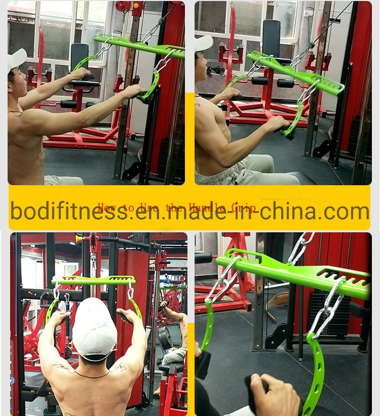 Wholesale Commercial Gym Strength Training Equipment Multi Mag Handle Grips for Lat Pull Down Bar Multi Grips Handle