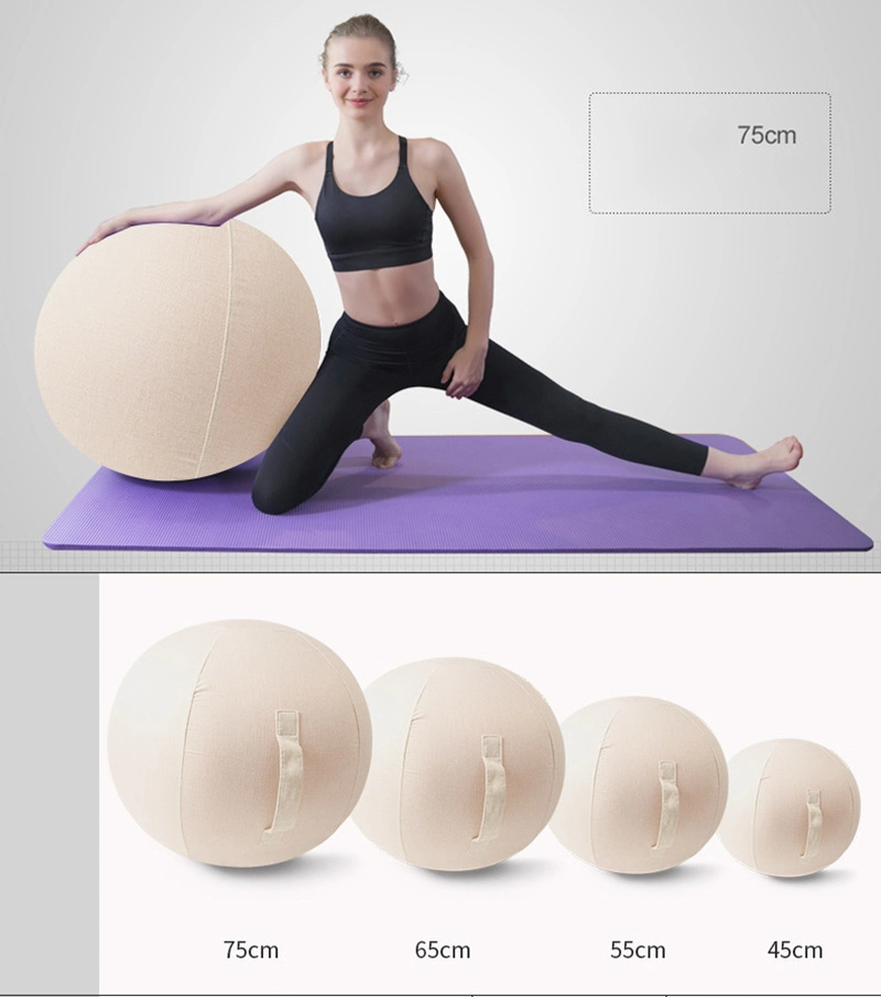Balance and Yoga Ball Anti Burst Design Exercise Ball for Fitness, Stability Bl15174