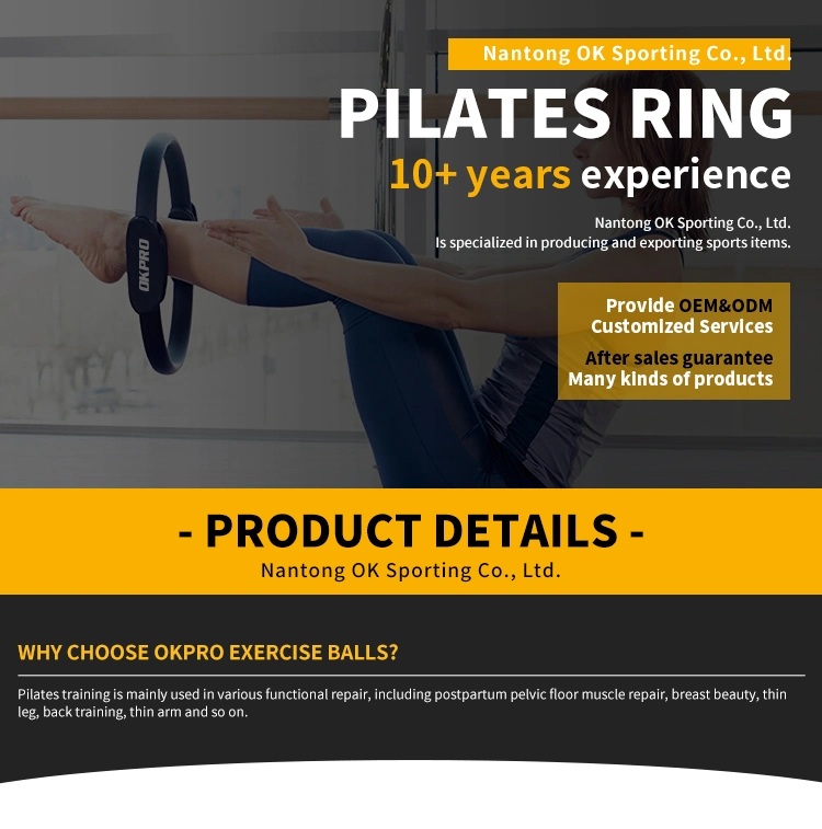 Fitness Exercise High Quality Pilates Home Gym Use Portable No Slip Pilate Ring