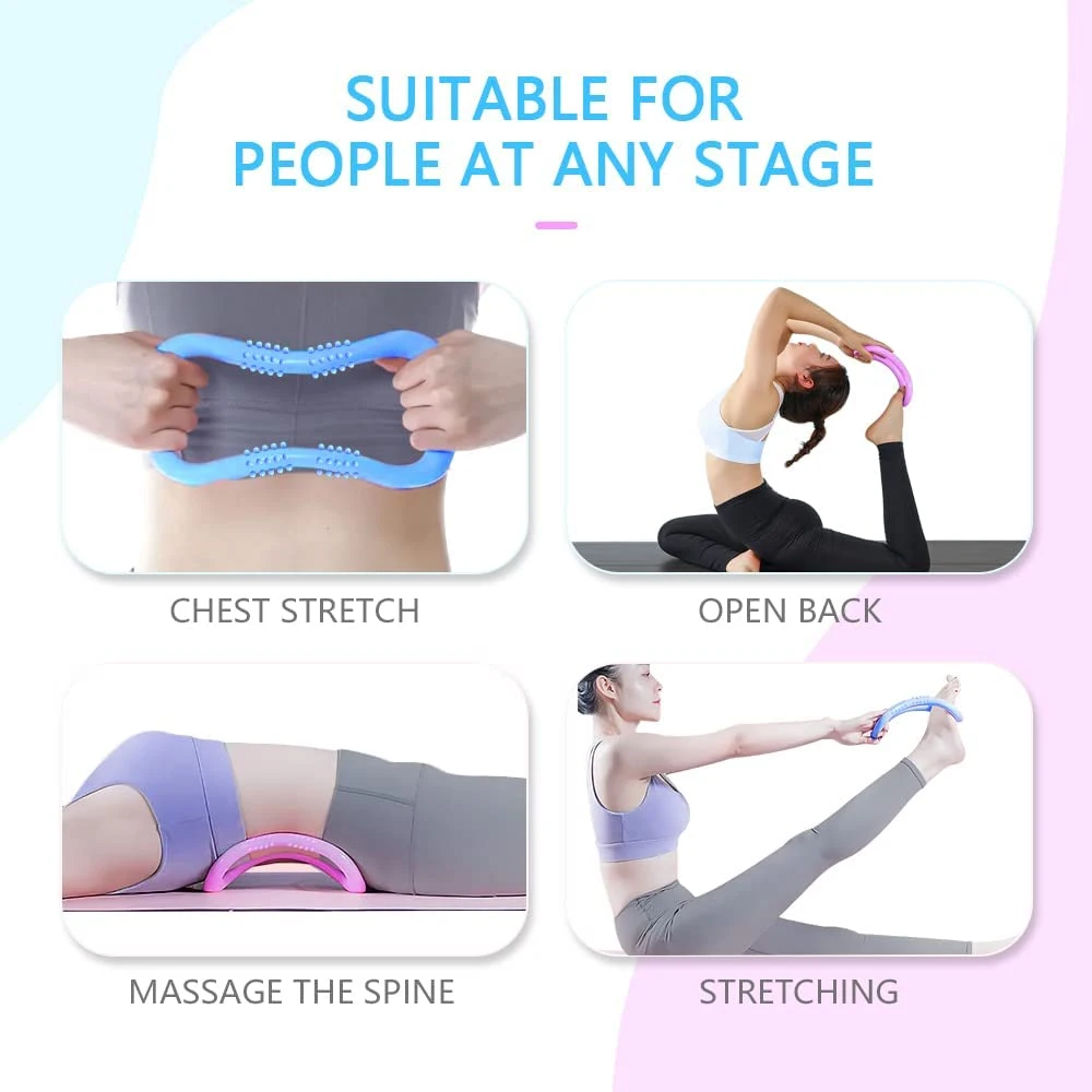 Yoga Ring Yoga Circles Fitness Sport Magic Circle Pilates Ring Workouts Gym Exercise