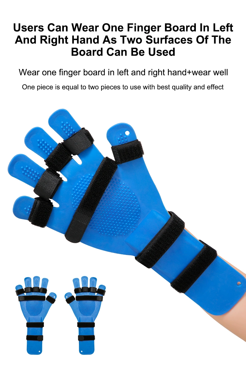 Exercises for Hemiplegia Finger Splint Adjustable Hand Support Straighten