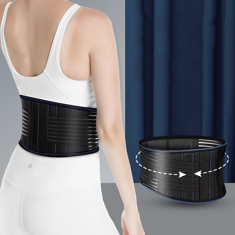 Compression Magnetic Therapy Plate Warming Lumbar Brace Adjustable Heating Waist Support