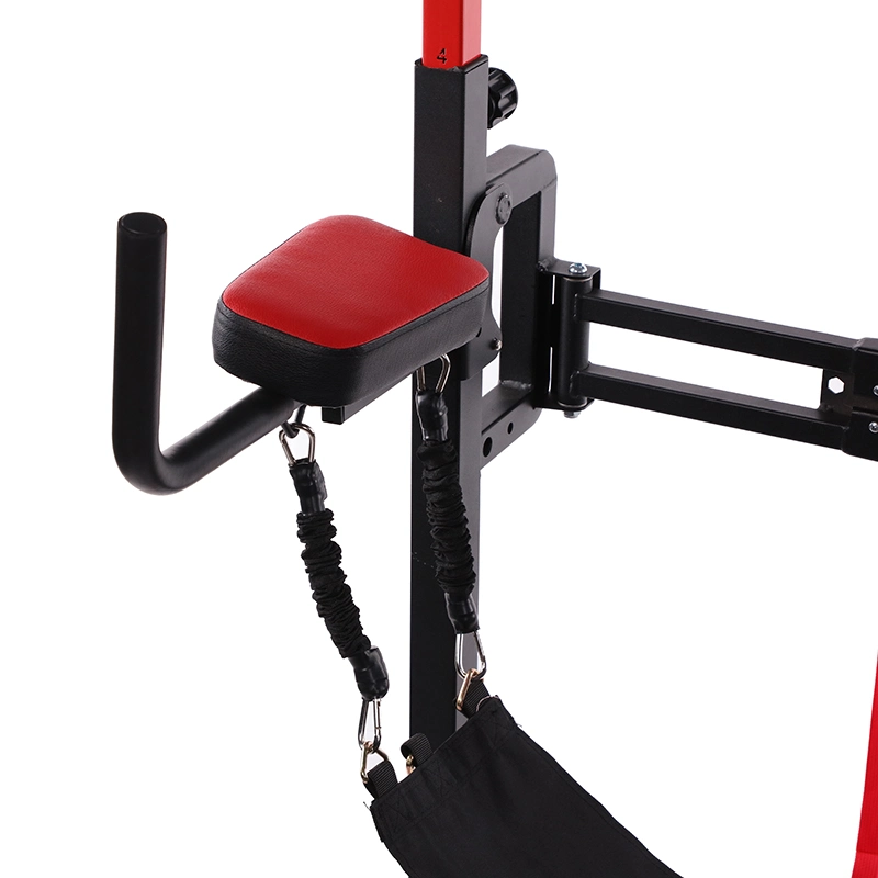 Power Tower DIP Station Foldable Height Adjustable Chin up Bar Stand