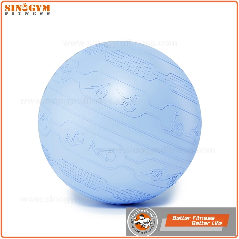 Durable Anti-Burst and Slip Resistant Yoga Pilates Exercise Ball