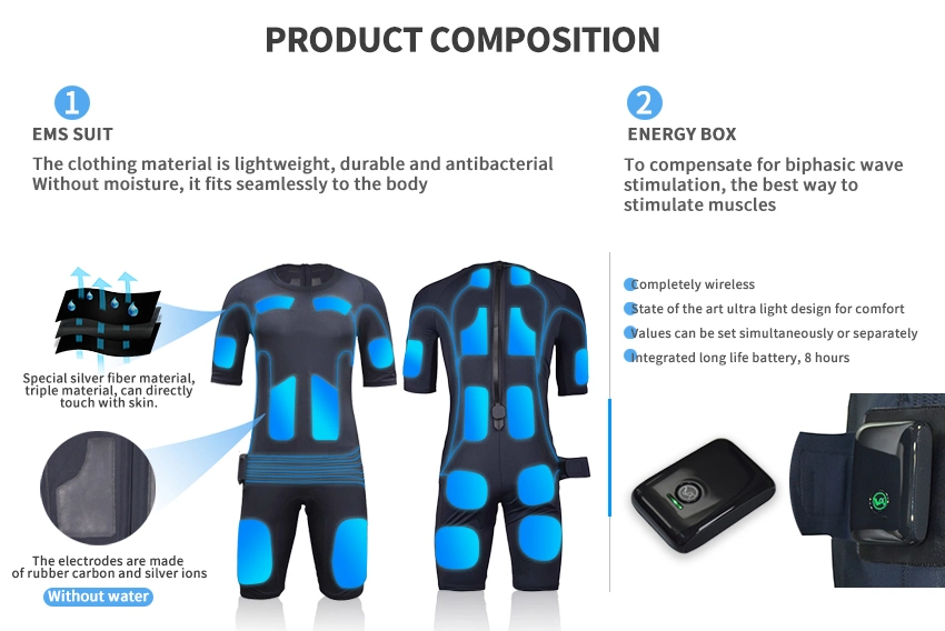 Lose Weigh EMS Electrostimulatio Training Suit