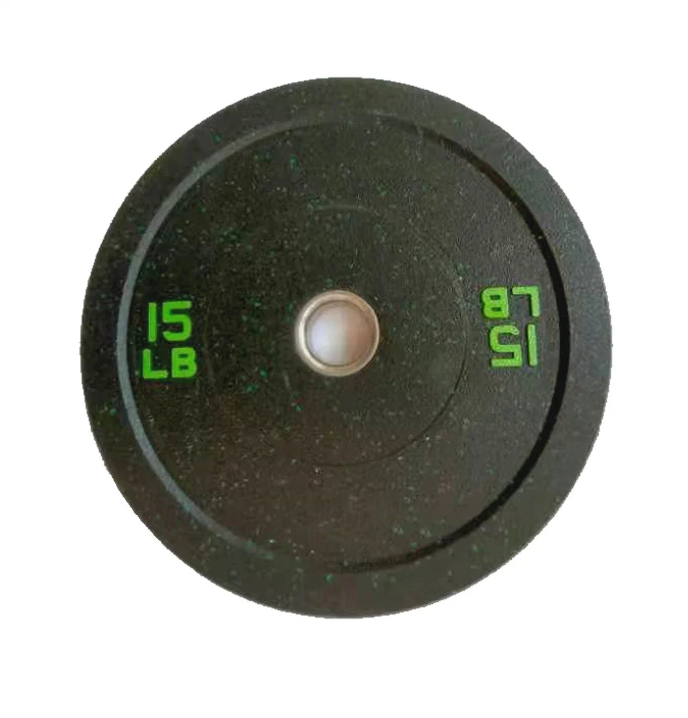 Fitness Rubber Counterweight Barbell Plates