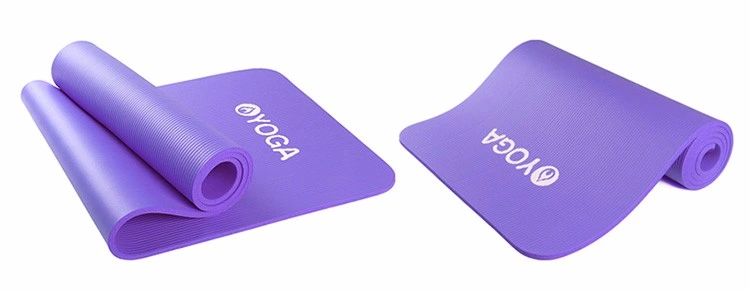 NBR Fitness Anti-Slip Exercise Gym Fashion Yoga Floor Mat