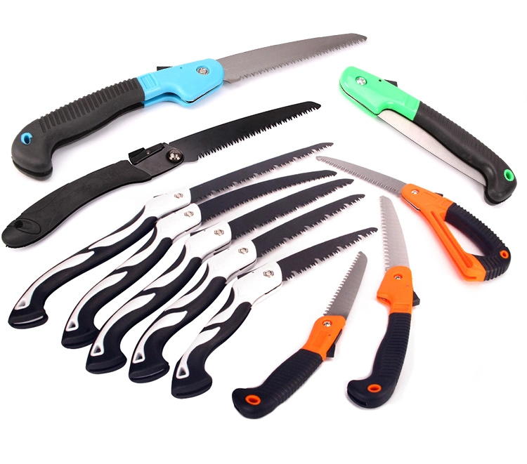 Folding Hand Saw Professional Camping Foldable Saw with Razor Tooth Sharp Blade Solid Grip