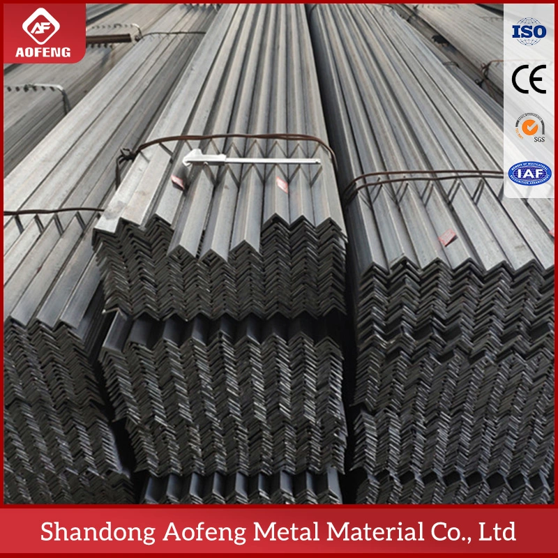 S355jr/Ss400/A36/A53 L Shaped Iron Profile Steel Mild Carbon Angle Bar