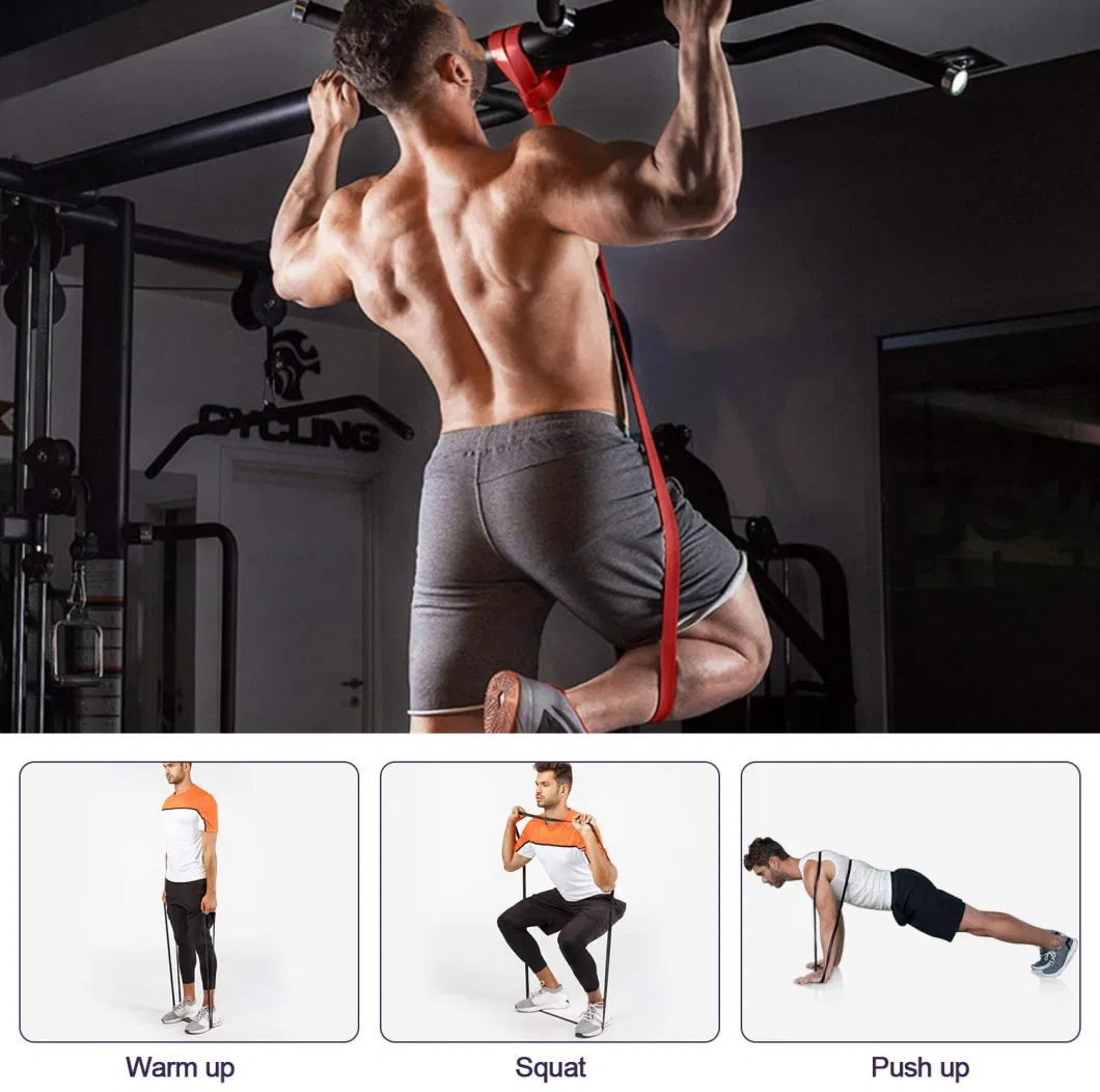 Pull up Assist Band Exercise Latex Resistance Bands for Workout