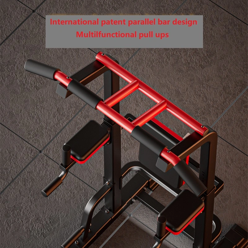 Power Tower Adjustable Height DIP Station Strength Training Fitness Station