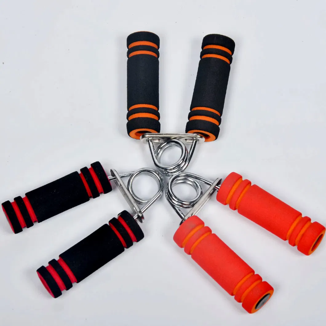 Adjustable Forearm Strength Training Exerciser Wrist Spring Gripper Hand Grips Strengthener with Foam Handles