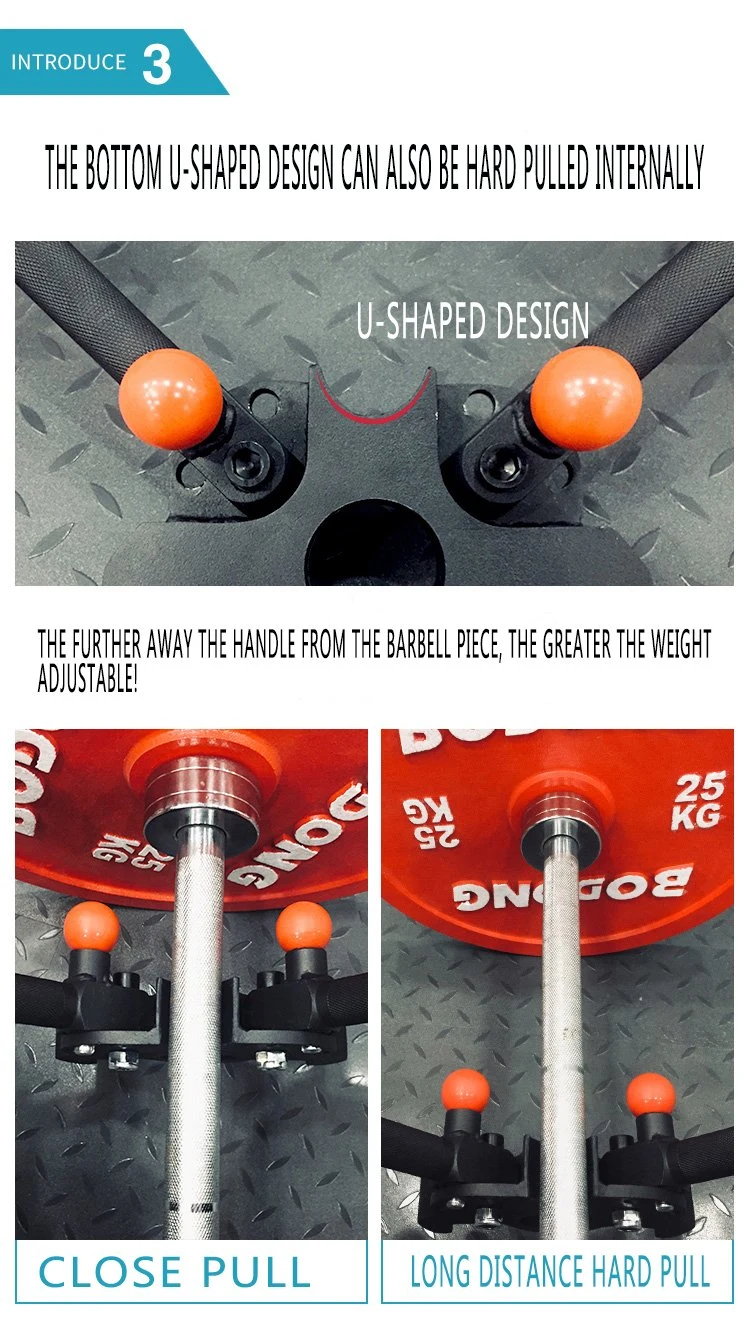 Mag Handle-Close Grip All Sizes Attachments New Handle Grip Shoulder Press Machine for Gym Equipment