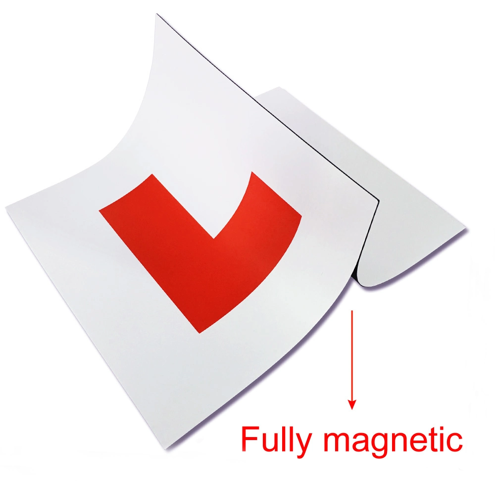 Custom Logo Printed Magnetic L Plates, Magnetic Car Sticker Learner L Plates