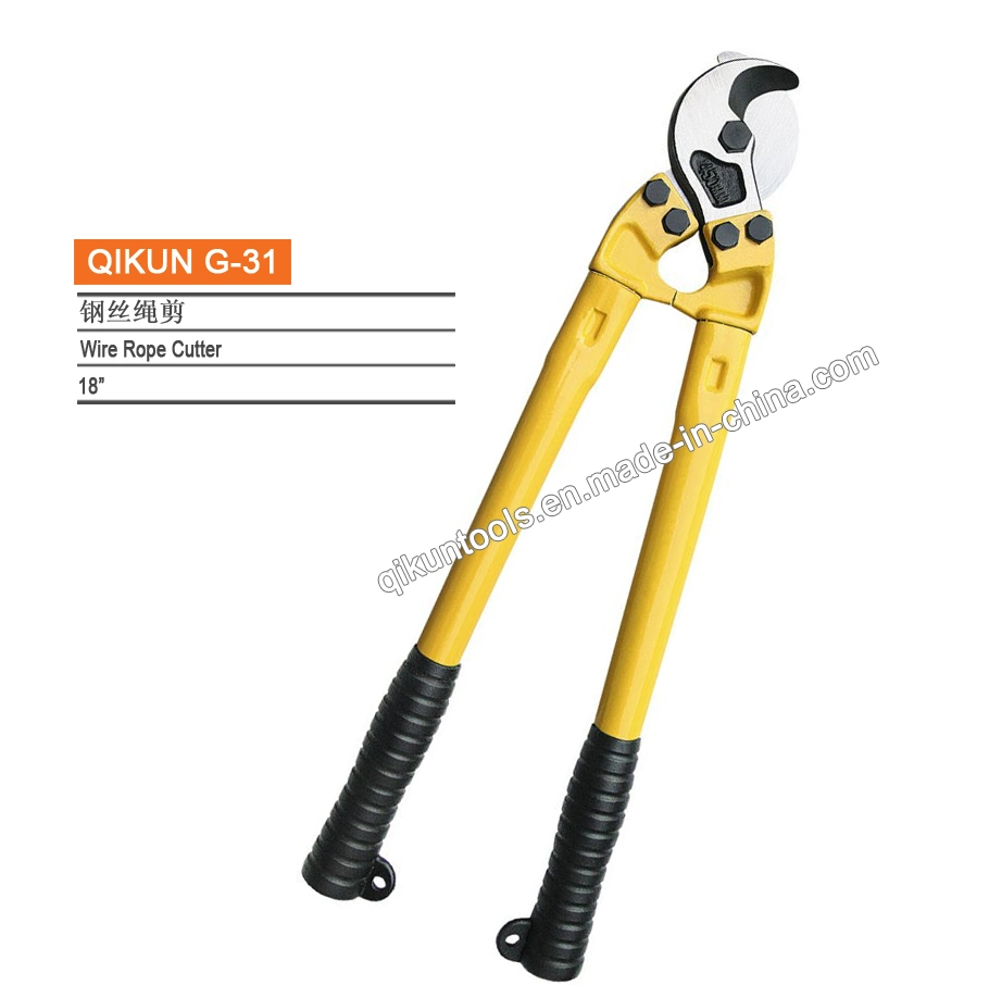 G-31 Construction Hardware Hand Tools Black Grip Wire Rope Cutter