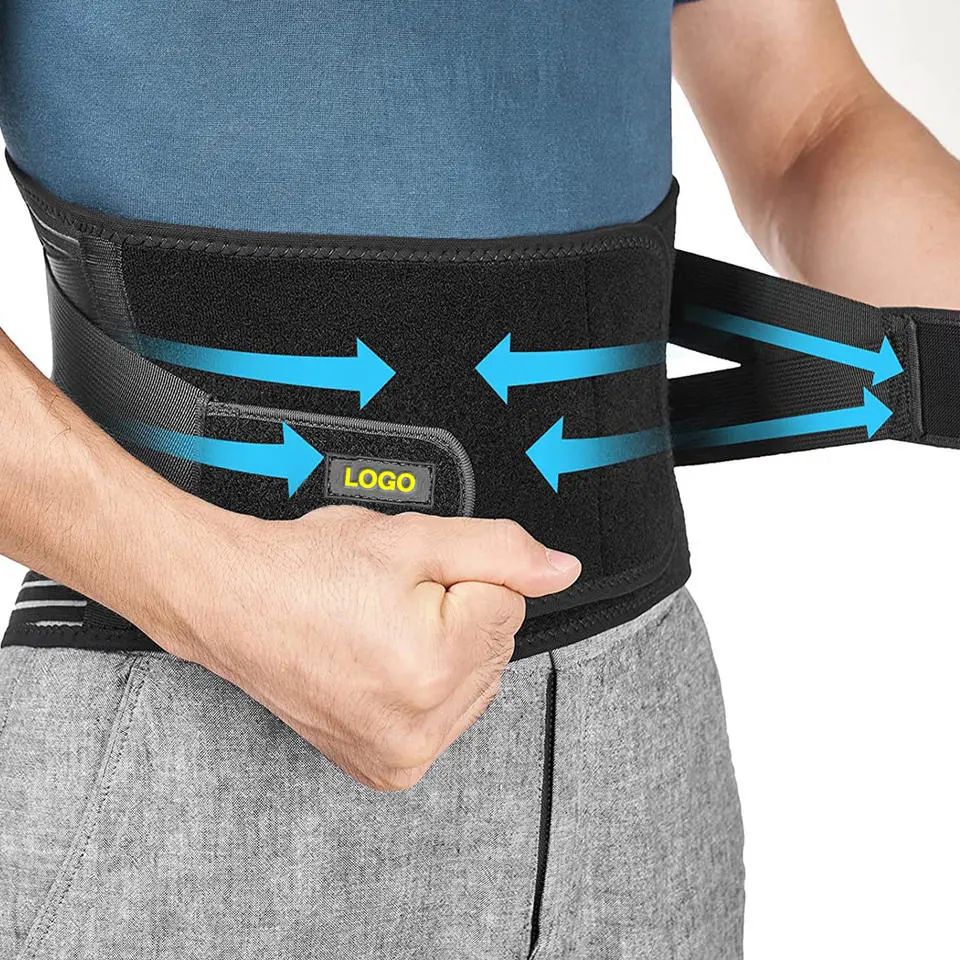 Adjustable Medical Waist Belt Lumbar Lower Back Brace Elastic Waist Belt Support