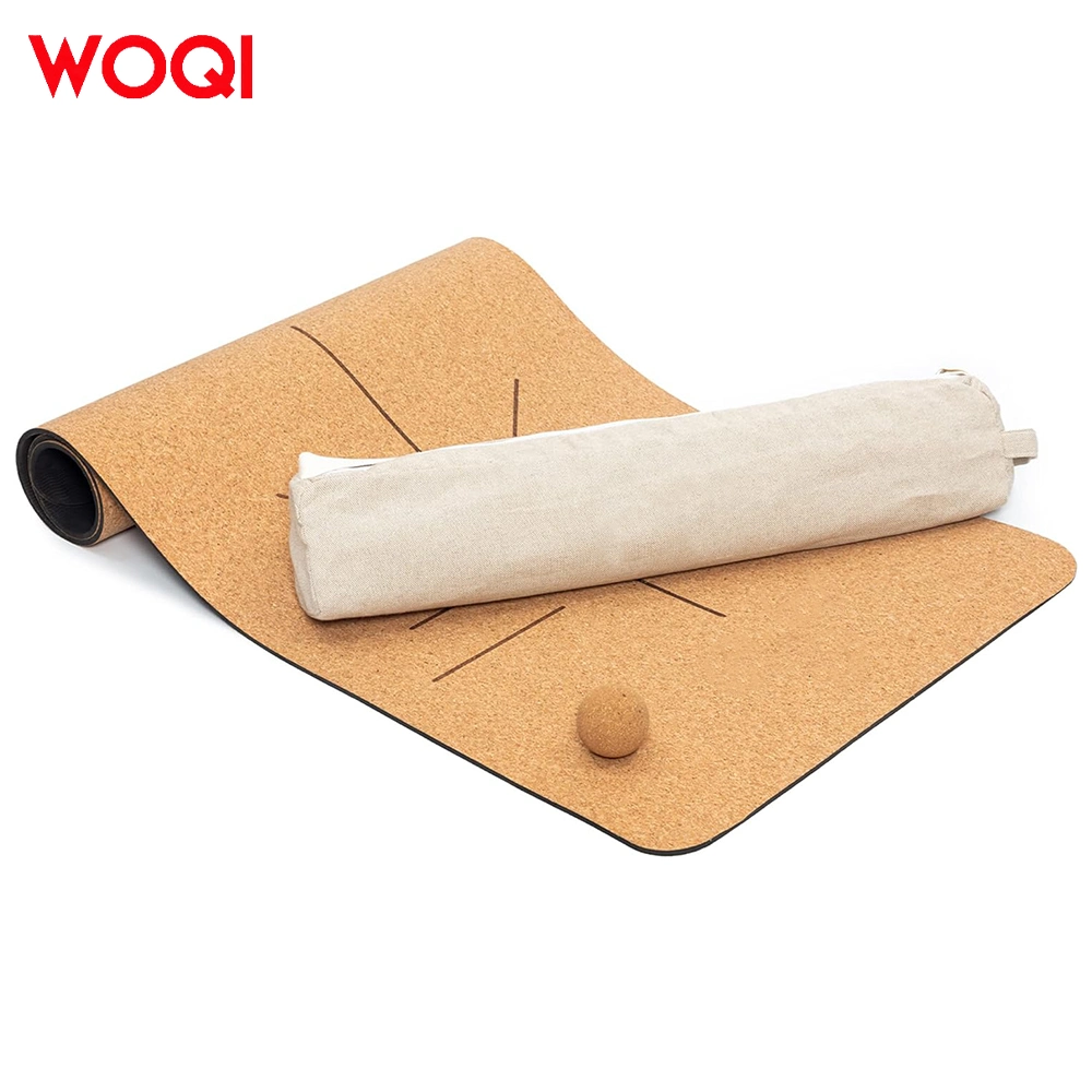 Natural Rubber Pilates Organic Anti Tear Exercise PU Yoga Mat