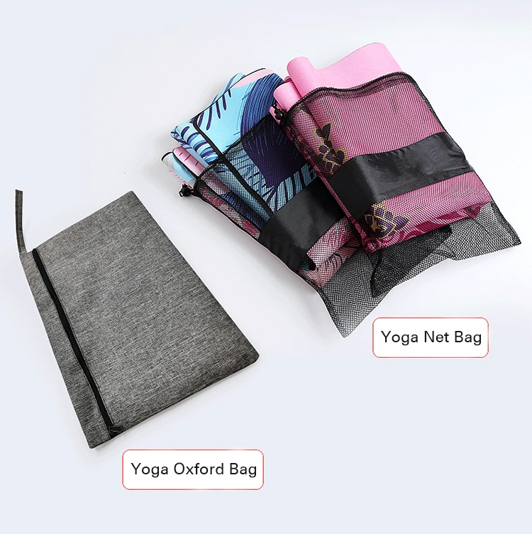 Marble Design Custom Yogamat Screen Printing Natural Rubber Exercise Mat Yoga Microfiber Suede Yoga Mat