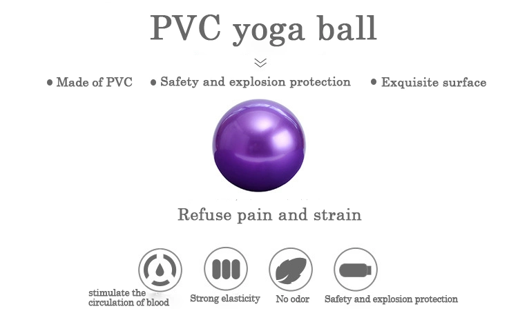 Inflatable PVC Ball Fitness Massage Exercise Anti Burst Yoga Ball