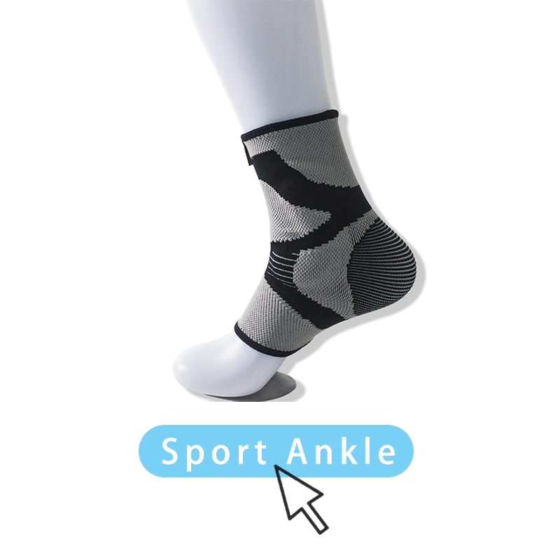 Wholesale Compression Knit Basketball Sport Protective Support Anti-Sprain Ankle Brace