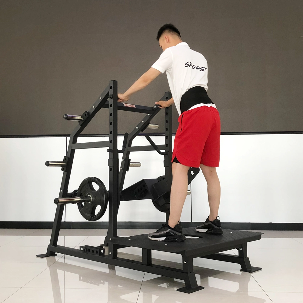Body Building Fitness Gym Commercial Equipment Belt Squat Machine Strength Plate Loaded Hip Belt Squat